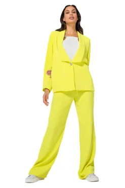 Femmes Caroline Biss Gilets*1819-80 / Blazer Fluide Droit City Look
