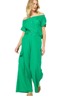 Femmes Caroline Biss Hauts*3654-61 / Haut Confortable A Epaules Denudees