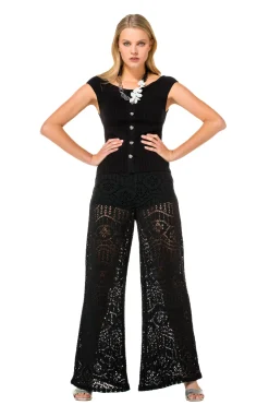 Femmes Caroline Biss Tire*1242-10 / Haut Robe Ajuste Avec Stretch