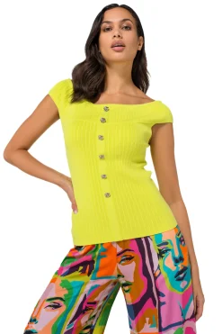 Femmes Caroline Biss Tire*1242-80 / Haut Robe Ajuste Avec Stretch