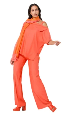 Femmes Caroline Biss Hauts*1686-55 / Haut Robe Asymetrique
