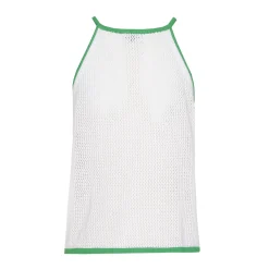 Femmes Caroline Biss Tire*3200-69 / Haut Tricote Semi-Transparent