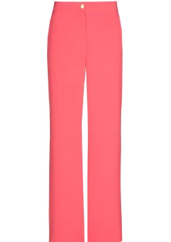 Femmes Caroline Biss Pantalon*1521-72 / Pantalon Fluide City Look, Jambe Droite, Taille Normale