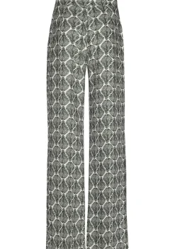 Femmes Caroline Biss Pantalon*1590-69 / Pantalon Fluide, Jambe Droite, Taille Normale