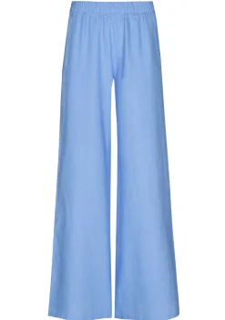 Femmes Caroline Biss Pantalon*3571-24 / Pantalon Large En Lin, Taille Normale
