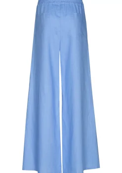 Femmes Caroline Biss Pantalon*3571-24 / Pantalon Large En Lin, Taille Normale