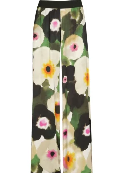 Femmes Caroline Biss Pantalon*1537-69 / Pantalon Palazzo Fluide, Taille Normale