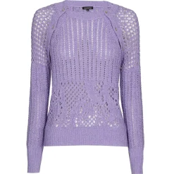 Femmes Caroline Biss Tire*1232-46 / Pull Ample Tricote Avec Manches Amovibles