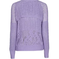 Femmes Caroline Biss Tire*1232-46 / Pull Ample Tricote Avec Manches Amovibles