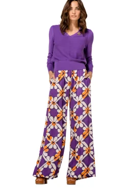 Femmes Caroline Biss Tire*1259-45 / Pull Elegant En Maille Fine 2 Styles