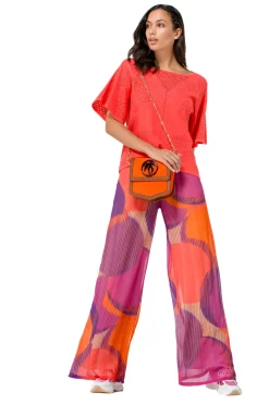 Femmes Caroline Biss Tire*1249-72 / Pull En Maille Fine Effet Fleur