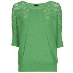 Femmes Caroline Biss Tire*1240-63 / Pull Tricote Fin 2 Styles
