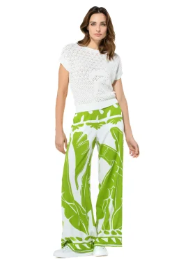 Femmes Caroline Biss Tire*3215-91 / Pull Tricote Semi-Transparent
