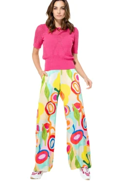 Femmes Caroline Biss Tire*3212-71 / Pull Tricote Semi-Transparent