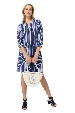 Femmes Caroline Biss Robes*1134-29 / Robe Droite Avec Stretch