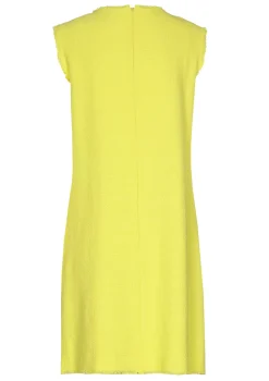 Femmes Caroline Biss Robes*1183-80 / Robe Droite En Fine Bouclette