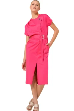 Femmes Caroline Biss Robes*1169-74 / Robe Droite En Stretch