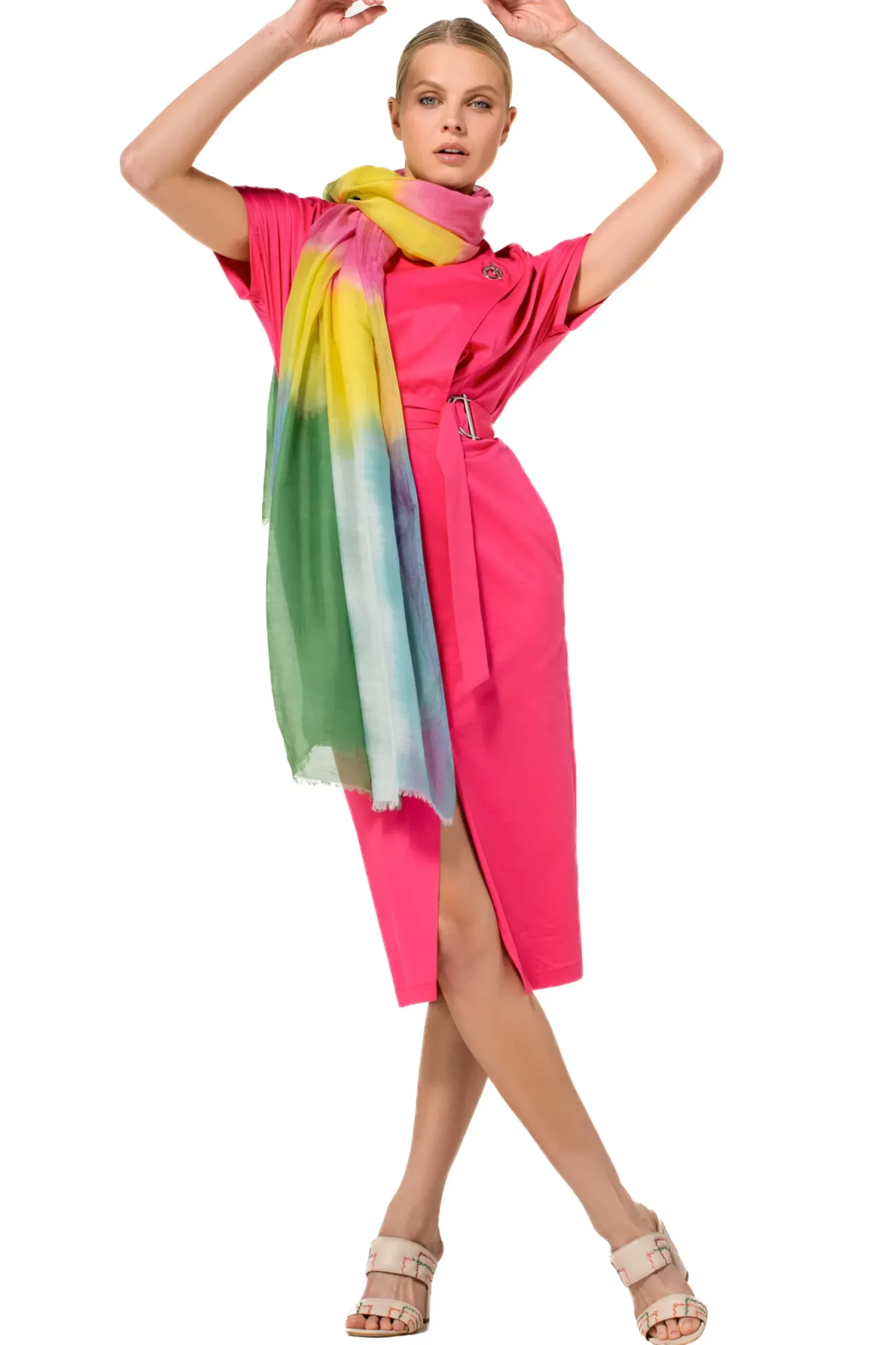 Femmes Caroline Biss Robes*1169-74 / Robe Droite En Stretch