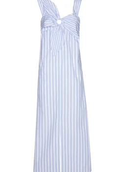 Femmes Caroline Biss Robes*3178-24 / Robe Midi Estivale En Coton