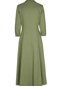 Femmes Caroline Biss Robes*1167-60 / Robe Midi Legere Avec Stretch