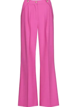 Femmes Caroline Biss Pantalon*1582-73 / Robe Pantalon Confortable, Jambe Droite, Taille Moyenne