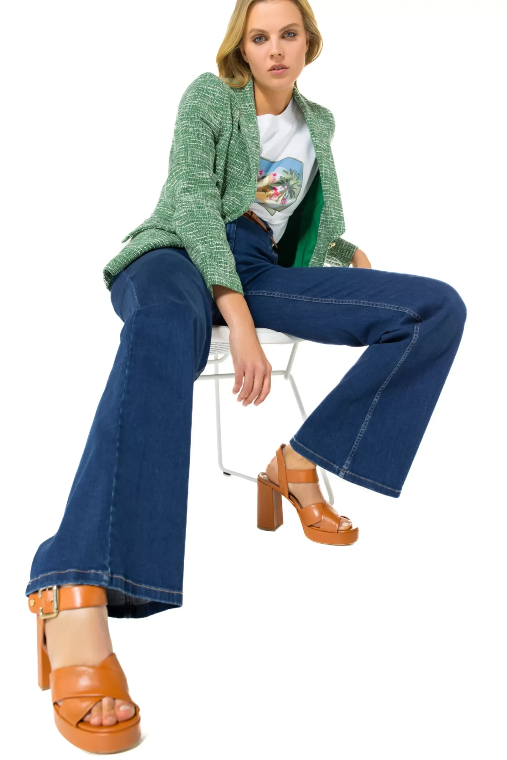 Femmes Caroline Biss Chaussures*1372-32 / Sandale