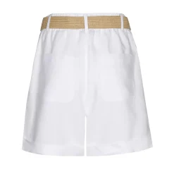 Femmes Caroline Biss Pantalon*3568-90 / Short En Lin, Taille Normale