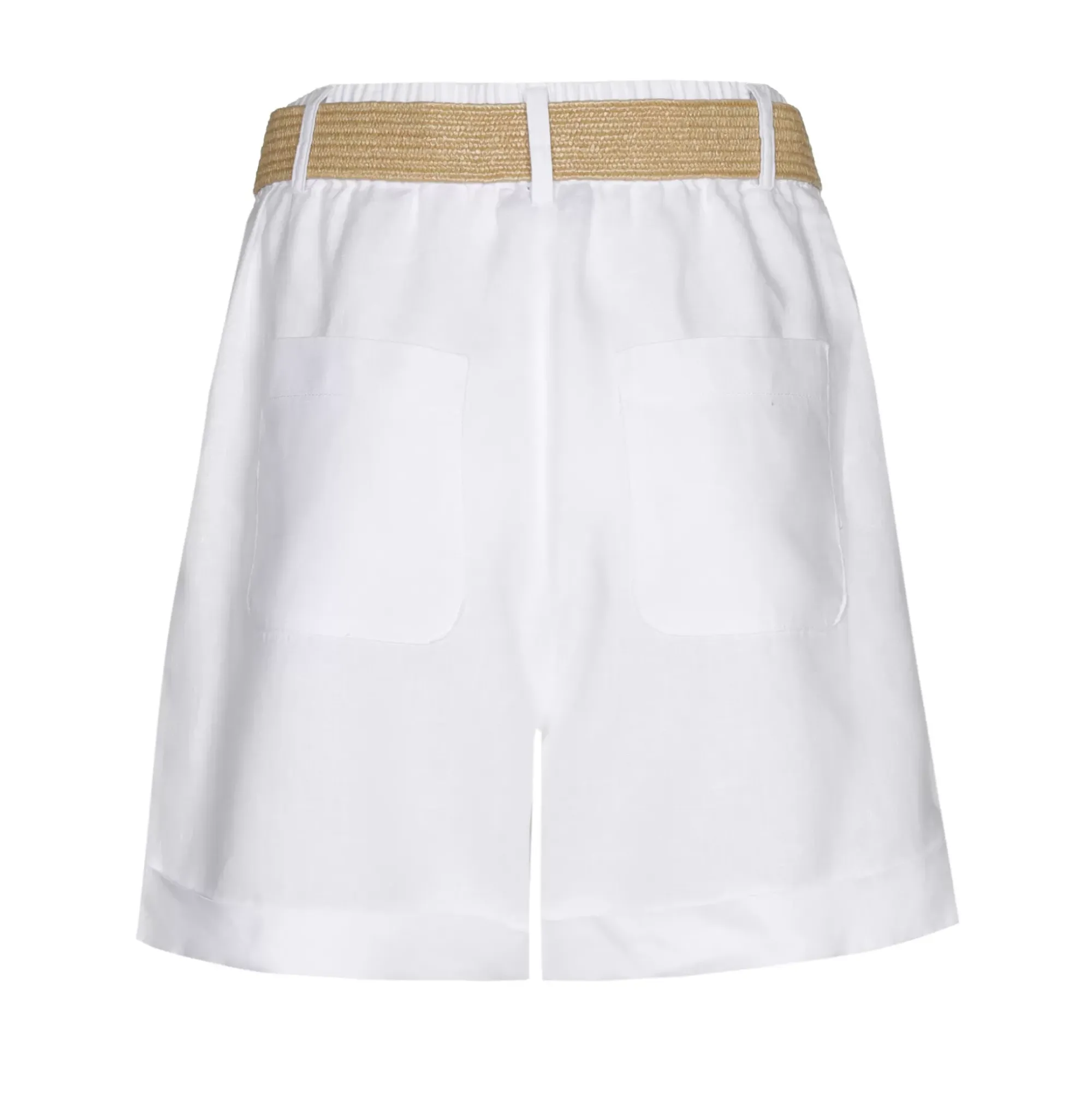 Femmes Caroline Biss Pantalon*3568-90 / Short En Lin, Taille Normale
