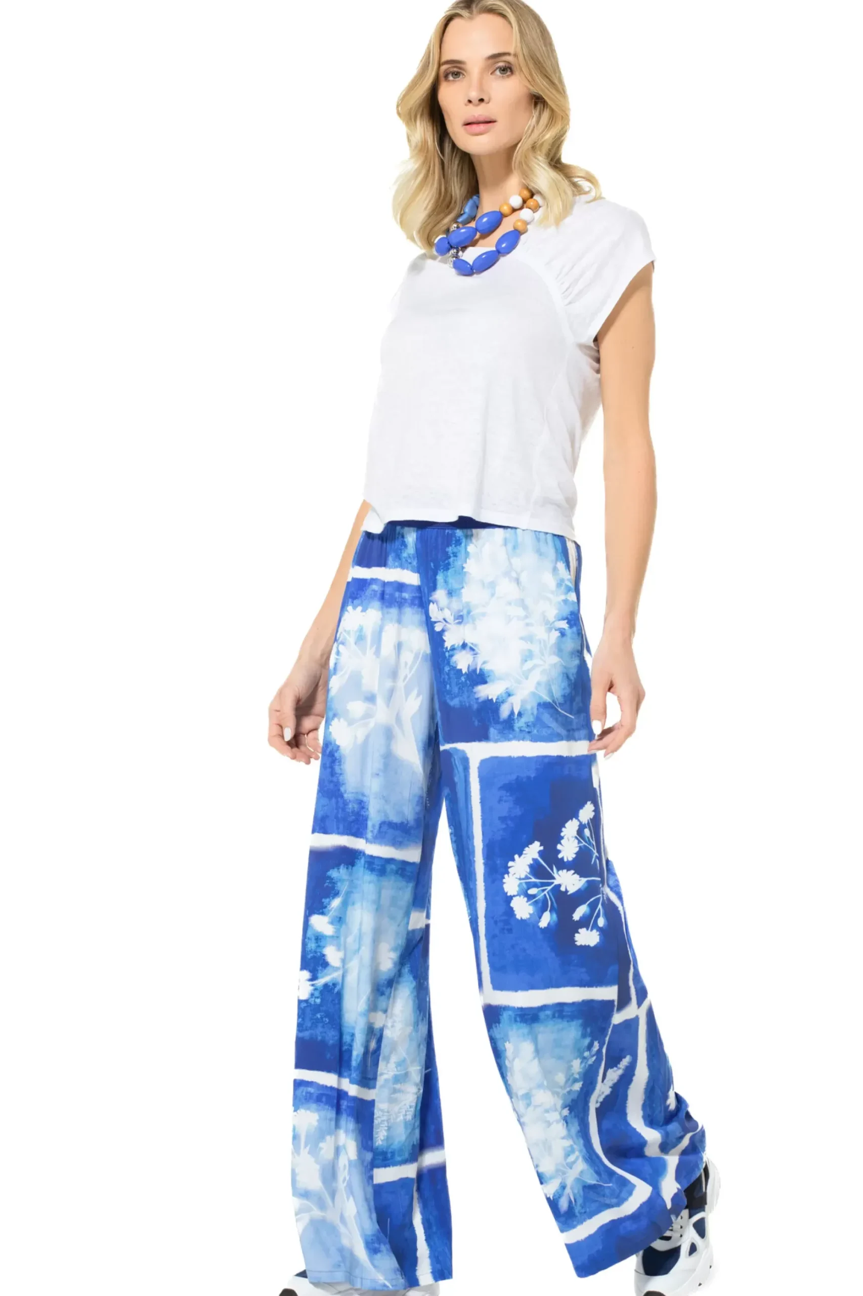 Femmes Caroline Biss Hauts*3972-90 / Top Asymetrique En Lin