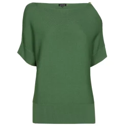 Femmes Caroline Biss Tire*1246-62 / Top En Maille Fine Effet Epaule