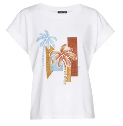 Femmes Caroline Biss Hauts*3980-89 / T-Shirt En Coton