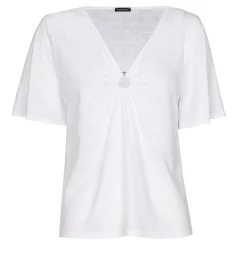 Femmes Caroline Biss Hauts*3971-90 / T-Shirt En Lin